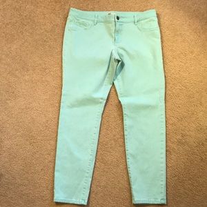 Cabi Thin Mint Jeans